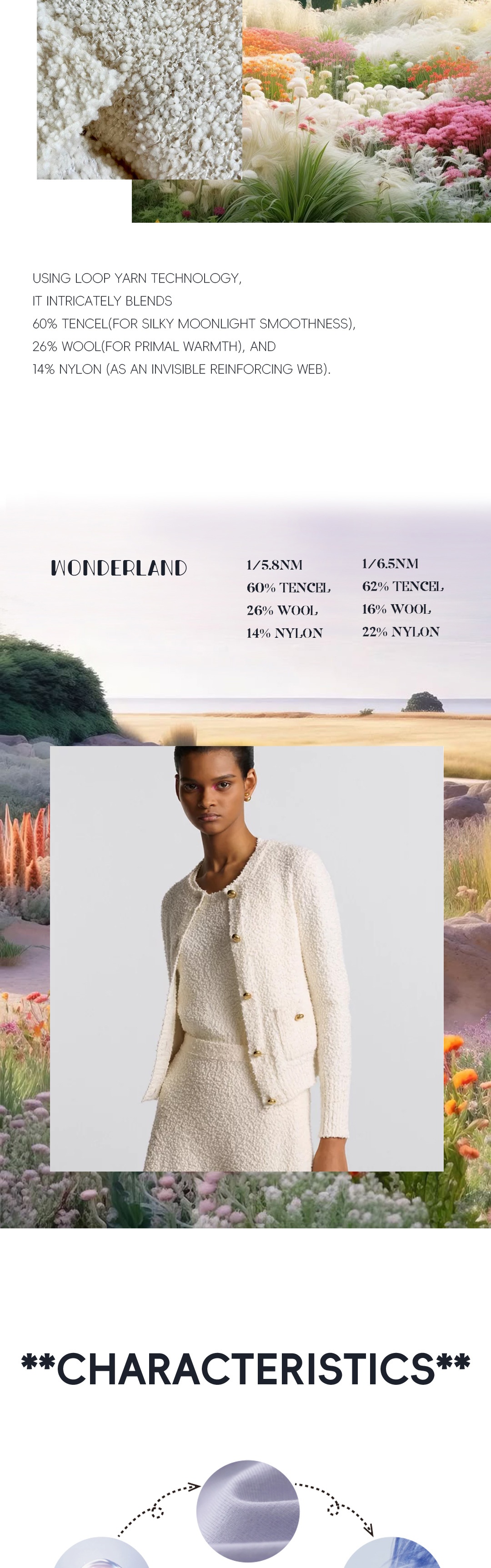 Wonderland梦幻触感圈圈纱2